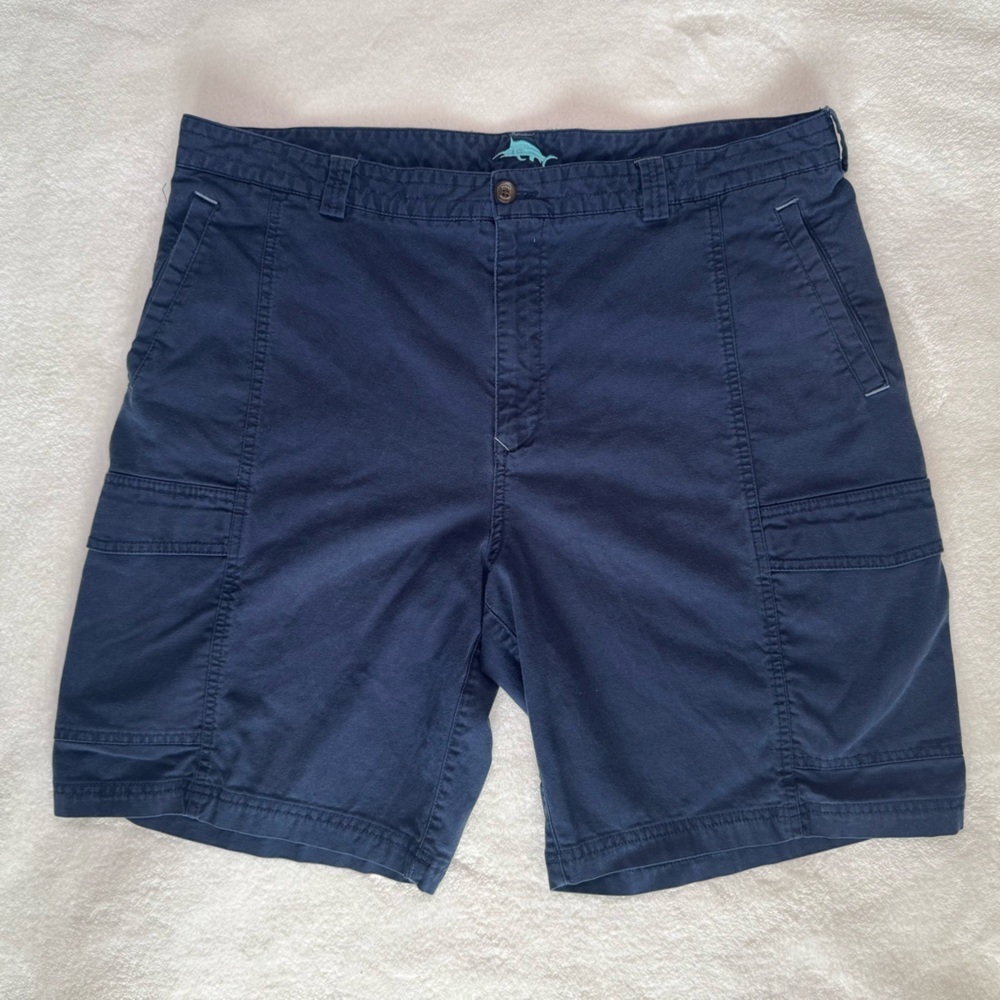 Men’s Navy Relaxed Tommy Bahama Shorts